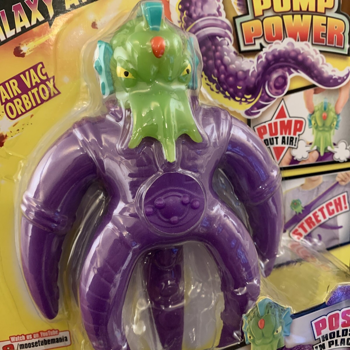 NEW 2021 Goo Jit Zu GALAXY ATTACK AIR VAC ORBITOX Pump Out Air
