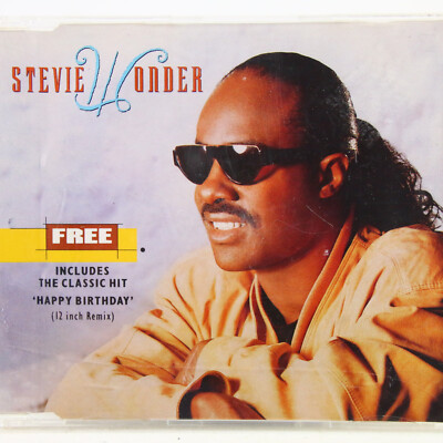 Music Musik Maxi CD Stevie Wonder   Free Gut