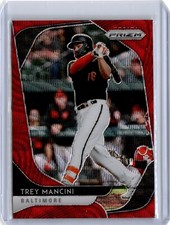 2020 Prizm Red Wave Trey Mancini 13/99 (B25) Orioles