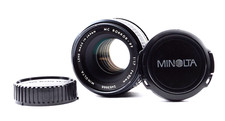   Top Mint  MINOLTA MC ROKKOR-PF 50mm f/1.7 Standard Prime Lens From Japan 1268