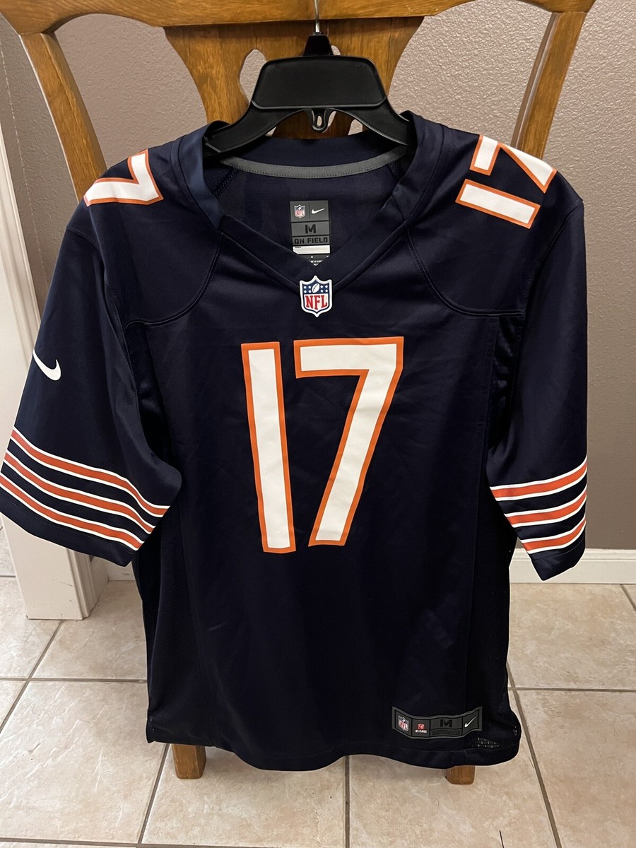 Chicago Bears Nike Football Jersey Men Size Mediu Blue Pullover