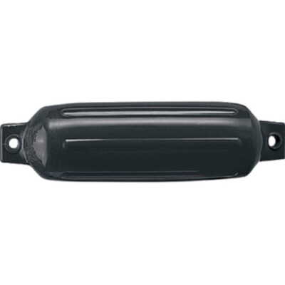Polyform G Series Twin Eye Fender 6.5'' x 22'' for 20ft to 30ft Boats - Black