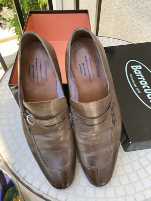 Barracuda Vintage Look Men's Taupe Loafer Shoes Size 11  BU2267A, NEW