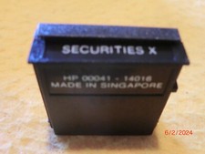 Vintage Securities X Module For HP 41C/CV/CX Calculators