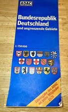ADAC Bundesrepublik Deutschland 1976 Travel Roadmap 1:750000