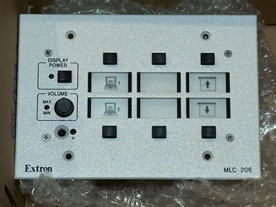 Extron MLC 206 White Media Link Controller 60-385-03 w/ Software & Power Supply