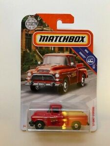 Matchbox MBX Service Red '57 GMC STEPSIDE   #17/20  Pick Up Truck
