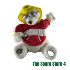 Coca-Cola Collection 1999 Dancing Polar Bear Plush.