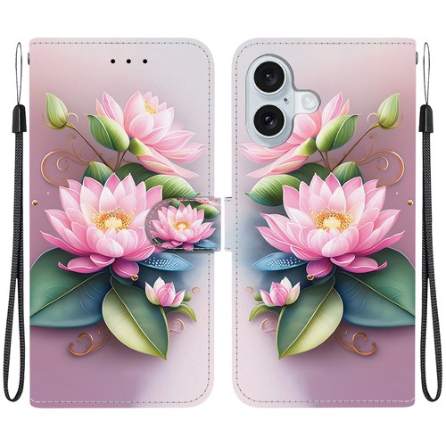 Patterned Leather Stand Cover Wallet Case for iPhone 14 15 16 Pro Max 14 16 Plus - 第 21/31 張圖片