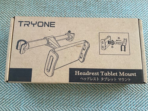 TRYONE Car Headrest Tablet Mount Holder Backseat