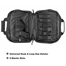 Tactical Pistol Case Hunting Shooting Range Bag Soft Handgun Case Gun Range Bag