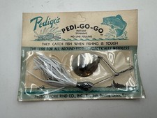 Pedigo’s Spinner Pedi-Go-Go Instant Spinning Fishing Lure White