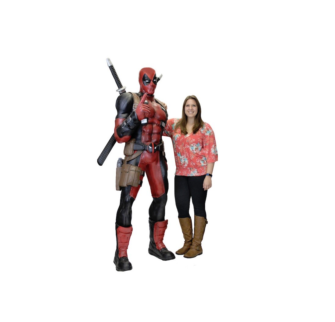 neca deadpool life size