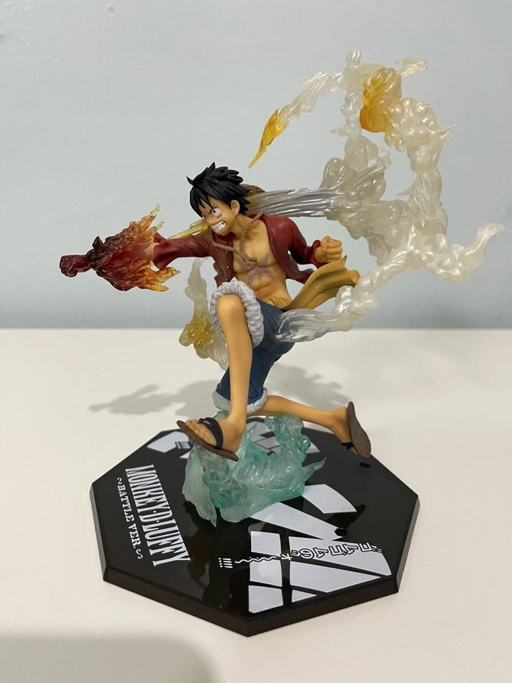 Figura Figuarts ZERO One Piece Monky D. Luffy versión de batalla Red Hawk SIN CAJA Foto 4 de 4