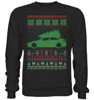 glstkrrn Model Three 3 Ugly Christmas Sweater, regular, unisex
