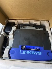 Linksys Wireless-B Broadband Router 2.4GHz 802.11b 4-Port Model BEFW11S4 ver 4