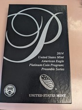 2014-W Platinum 1oz Eagle - Preamble Series in OGP 2895.00 per troy oz