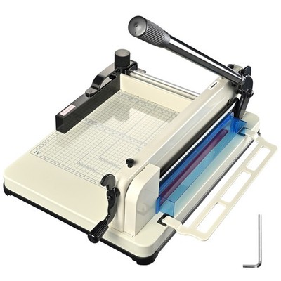 A4-B7 Manual Paper Cutter Guillotine 12'' Cut Length Trimmer Machine 400 Sheets