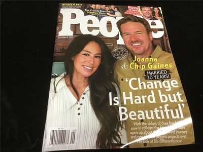 People Magazine December 4, 2023 Joanna & Chip Gaines, Matthew Perry