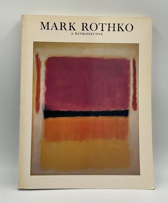 Vintage MARK ROTHKO A RETROSPECTIVE Diane Waldman Abrams Cream PB 1978 Japan