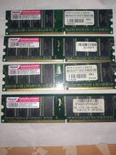 2 RAM DIMM DDR VData 512MB 400Mhz + 2 RAM DIMM DDR 400 da 1GB