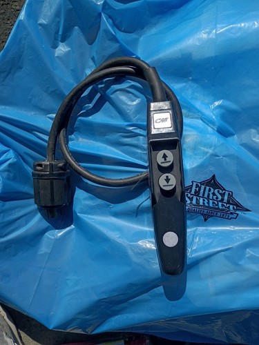 CM Hoist Control Pistol Grip 2 Button Single Speed Pendant Station UP DOWN