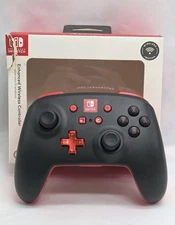 PowerA Enhanced Wireless Controller for Nintendo Switch - Black/Red - Open Box