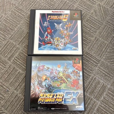 Super Robot Wars ex ps1 and Super Robot Wars s #0e23f7