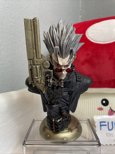 TRIGUN Black VASH The Stampede Mini Resin Bust by Palisades Pioneer - READ - Picture 2 of 21