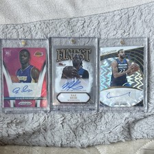 Topps Panini 2023-24 NBA Basketball Autographed Card Lot Randle Reid Gobert