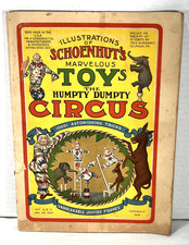 1918 Schoenhut's Humpty Dumpty Cirucs Toy Catalog 48pgs Color B W Original