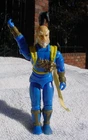 1991 Hasbro Mortal Kombat Shang Tsung 3.75" Figure - GI Joe style -free shipping