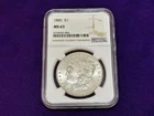 1885-(P) Silver Morgan Dollar $1 NGC MS-63