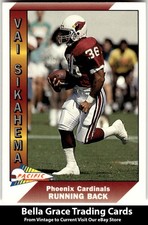 1991 Pacific Vai Sikahema #415 Phoenix Cardinals
