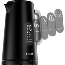 Smart Temp Electric Kettle Digital Display 5 Precise Temperature Settings 1.7L