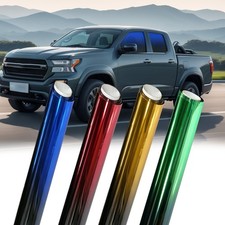 2-Color Gradients Car Window Tint Film, Windshield Sun Shade Film UV Protection