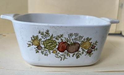 Vintage CORING WARE Spice of Life 2 & 3/4 Cup Casserole Dish 5.25  P 43-B