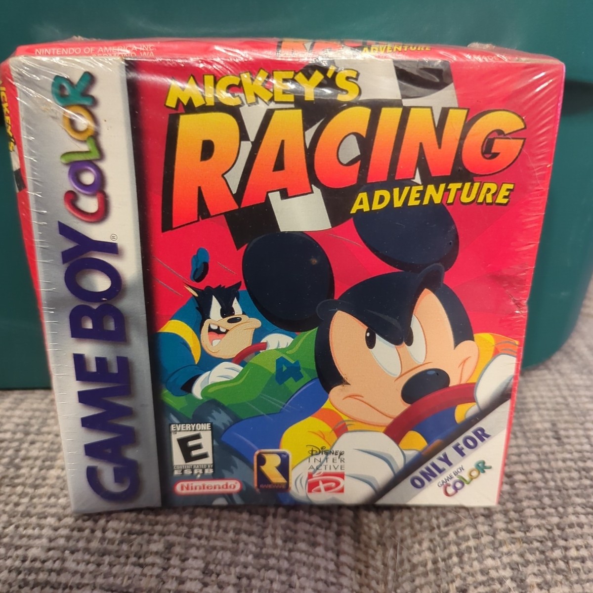 Mickey's Racing Adventure (Nintendo Game Boy Color, 1999) for sale