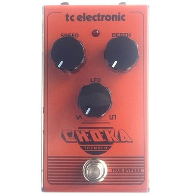 TC ELECTRONIC CHOKA VINTAGE-STYLE TREMOLO EFFEKTPEDAL