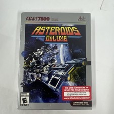 Cartuccia videogioco Atari 7800 Asteroids Deluxe NUOVA sigillata in fabbrica 2600+