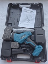 21V Cordless Reciprocating Saw  2 Batteries Electric  Set with Case Wood Metal