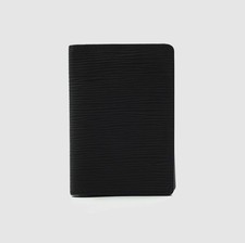 Louis Vuitton Schwarz EPI Pocket Organizer Kartenetui Geldbörse | AUTHENTISCH ✅