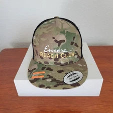 Wynn Encore Beach Club Las Vegas Yupoong Multi Camo Snapback Hat
