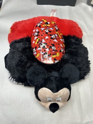 Pillow Pets Disney Mickey Mouse Plush Toy Red Black Character Collectible Soft