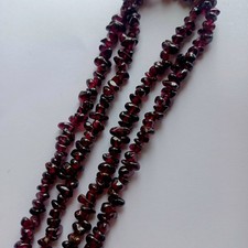 Artisan Cranberry Garnet Polished Natural Bea...