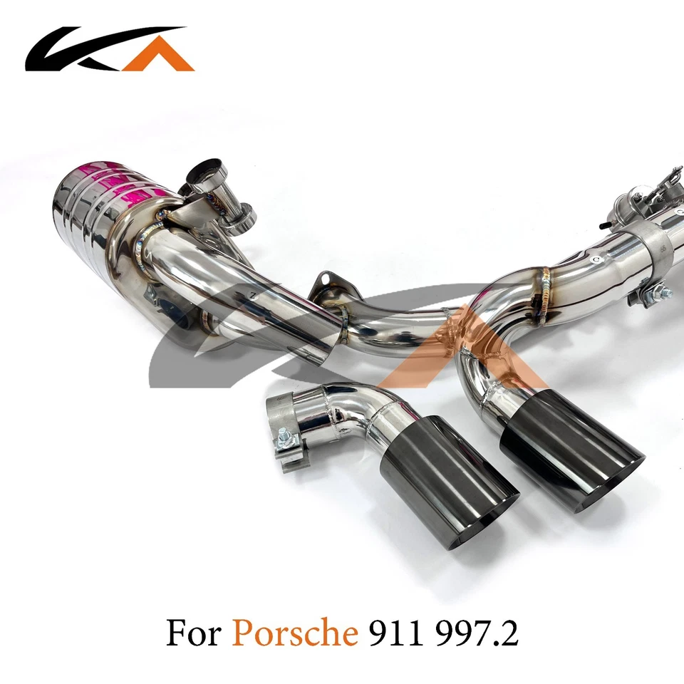 KA Exhaust Catback For Porsche 911 997.2 3.8 Steel rear section - Image 4 of 4