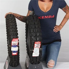 100/90-19, 130/80-17 KENDA K784 BIG BLOCK DUAL SPORT FRONT & REAR