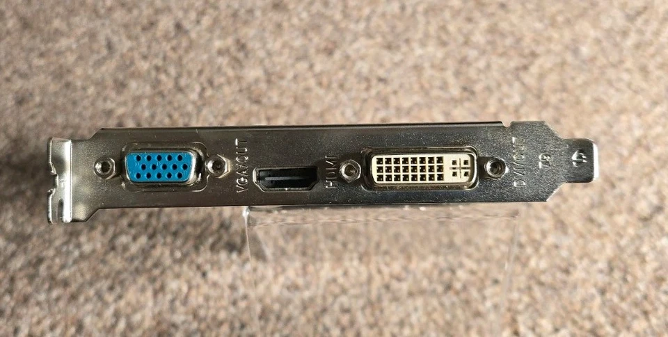 PCI-E Nvidia GF210 1GB Graphics Card - HDMI, DVI, VGA  - Tested With 3DMArk - Image 4 of 4