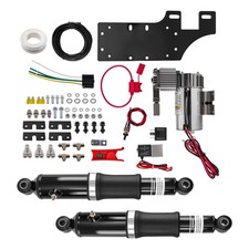 Rear Air Ride Suspension Set Fit Harley Touring Road King Street Glide 1994-2025 Rear Air Ride Suspension Set Fit Harley Touring Road King Street Glide 1994-2025