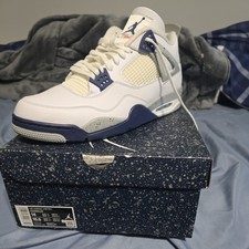 Size 14 - Jordan 4 Retro Mid Midnight Navy for sale online | eBay